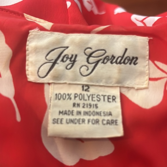 Vintages 90’s Short Sleeve Dress by Joy Gordon!!❤️🍍🍍🍍 - Picture 8 of 8